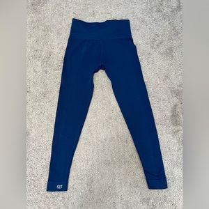 Set active blue leggings
